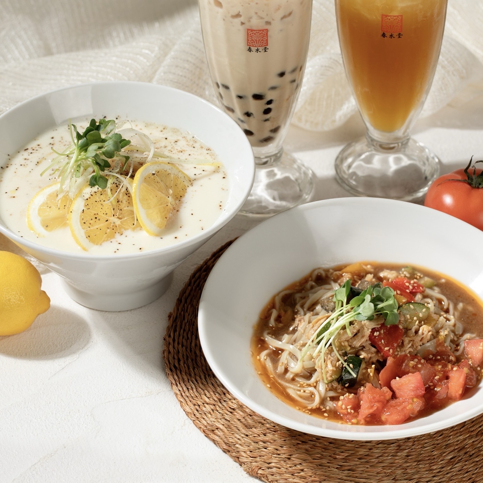 「春水堂」台湾のローカルフード「涼麺」が2種登場 