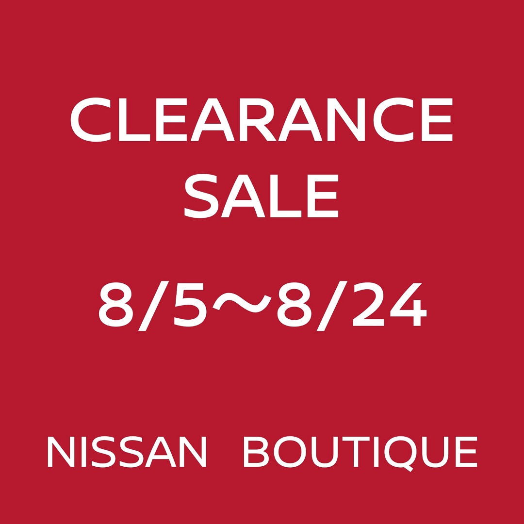 CLEARANCE SALE