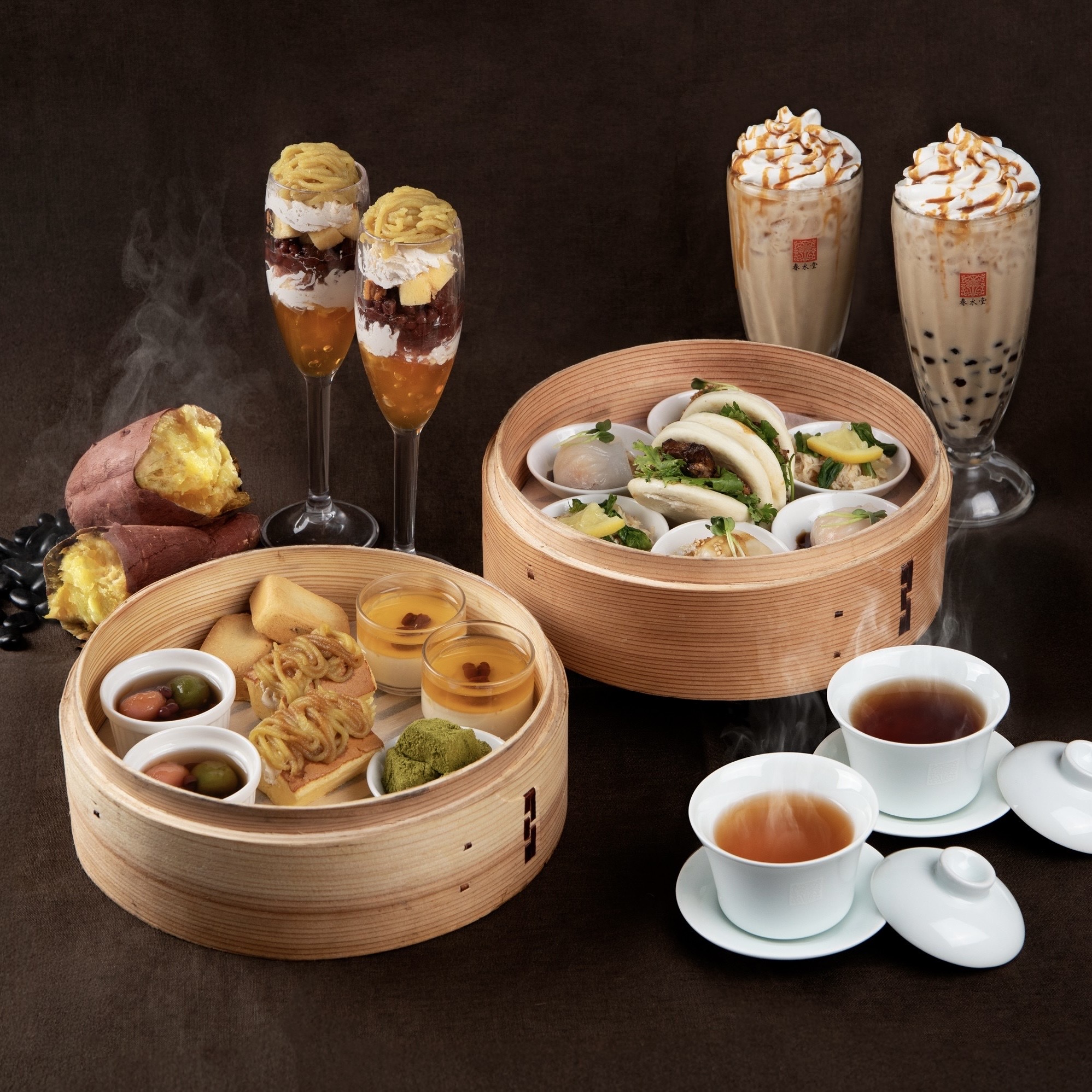 台湾カフェ「春水堂（チュンスイタン）」 9/19(金) 秋のごほうび 台湾を満喫できる『焼き芋アフタヌーンティー』がスタート