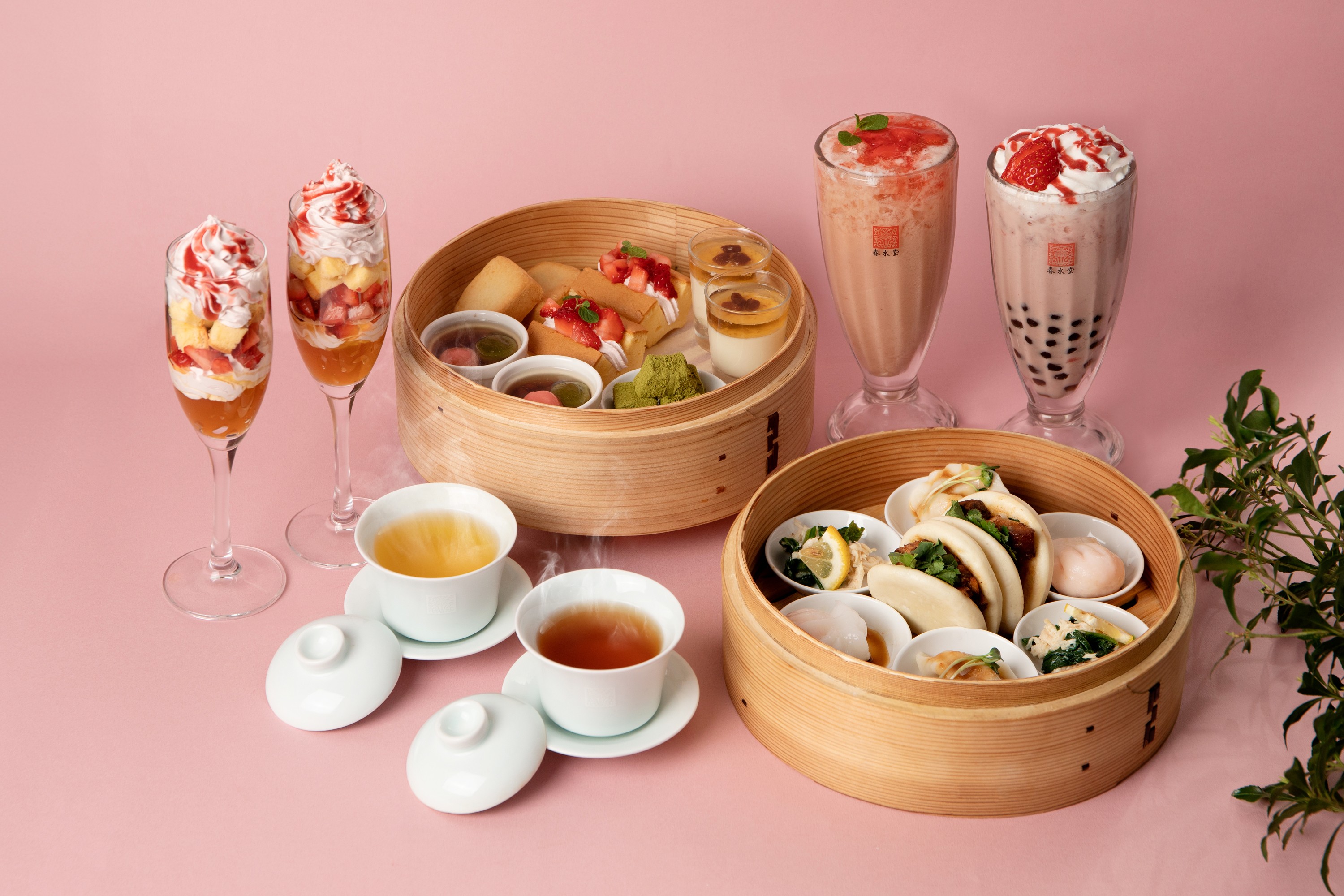 台湾カフェ「春水堂（チュンスイタン）」 苺感をぎゅぎゅっと詰め込み！台湾を満喫できる『あまおう苺アフタヌーンティー』が 2/27(金)より期間限定でスタート